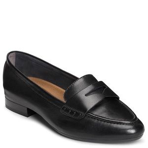 Map Out Leather Loafers